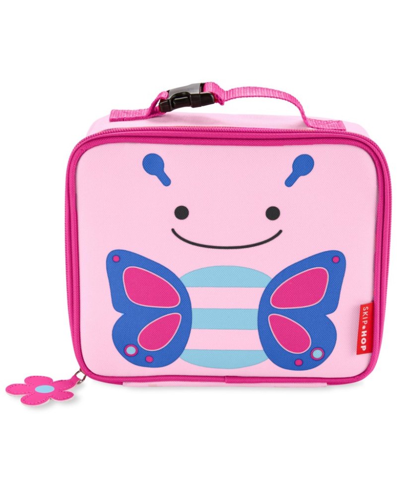 SKIP HOP Zoo Sac isotherme pour goûter Papillon 3 ans et +