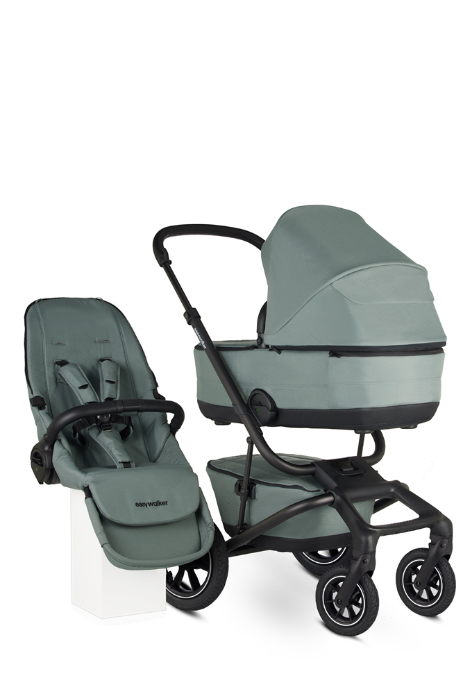 Poussette combinée EASYWALKER Jimmey Thyme Green XXL AIR + RWS – Image 5