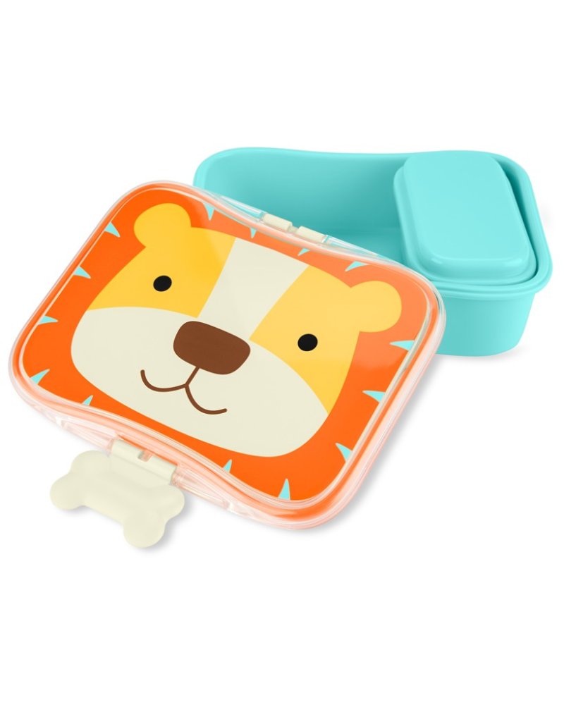 SKIP HOP Zoo Boîte à goûter 700 ml Lion 3 ans et + – Image 3