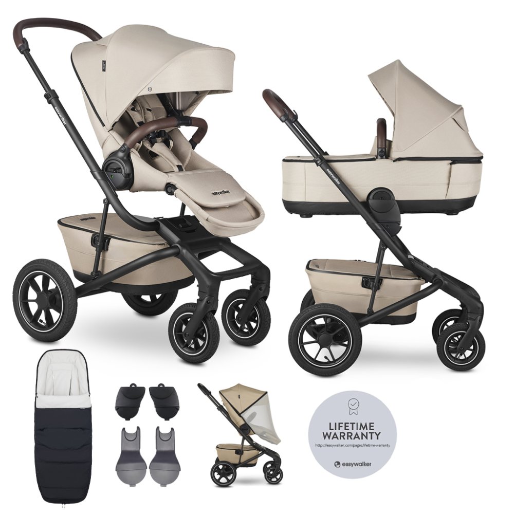 EASYWALKER Poussette combinée Jimmey Explore Pearl Taupe AIR