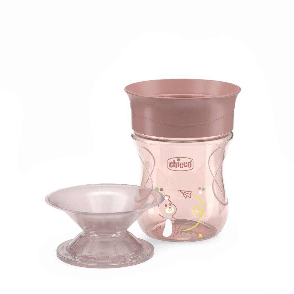 CHICCO Tasse 360 Perfect X avec anses rose, 12m+ – Image 7