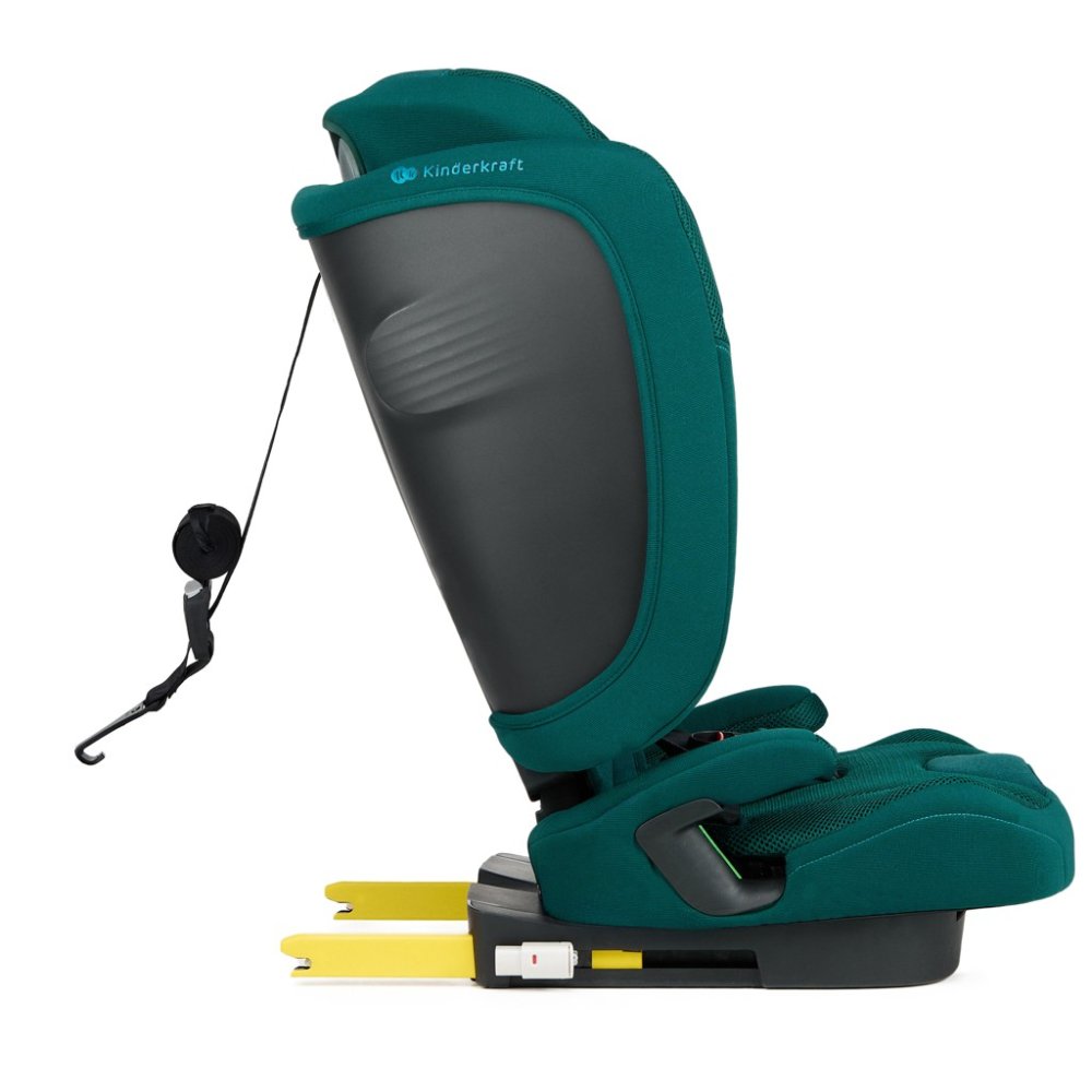 KINDERKRAFT Seggiolino Auto Fix2Go i-Size 76-150 cm Green - immagine 4