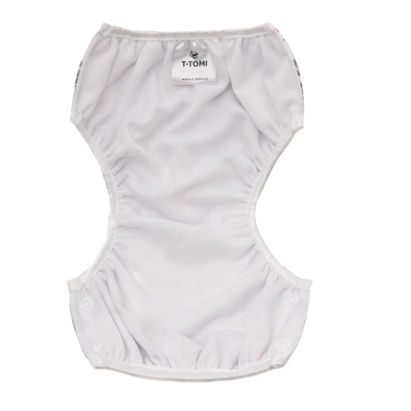 T-TOMI Couche de bain à volant, 5-15kg, Pink dots – Image 4