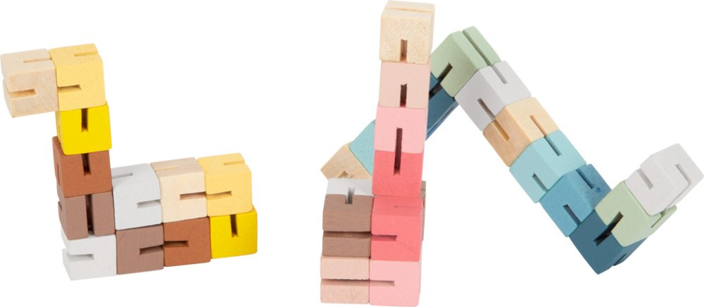 small foot Holz-Puzzlespiel magische Schlange 1 Stk