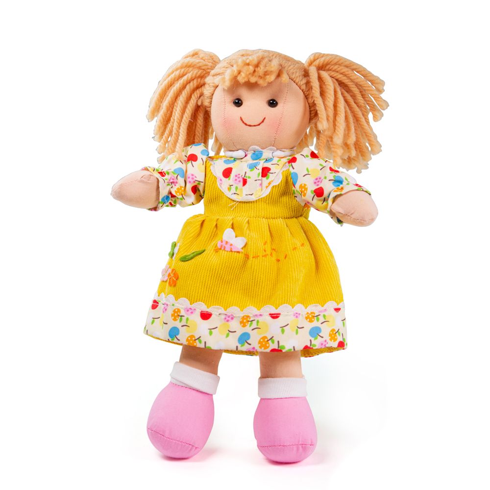 Bigjigs Toys Lalka szmaciana Daisy 28 cm