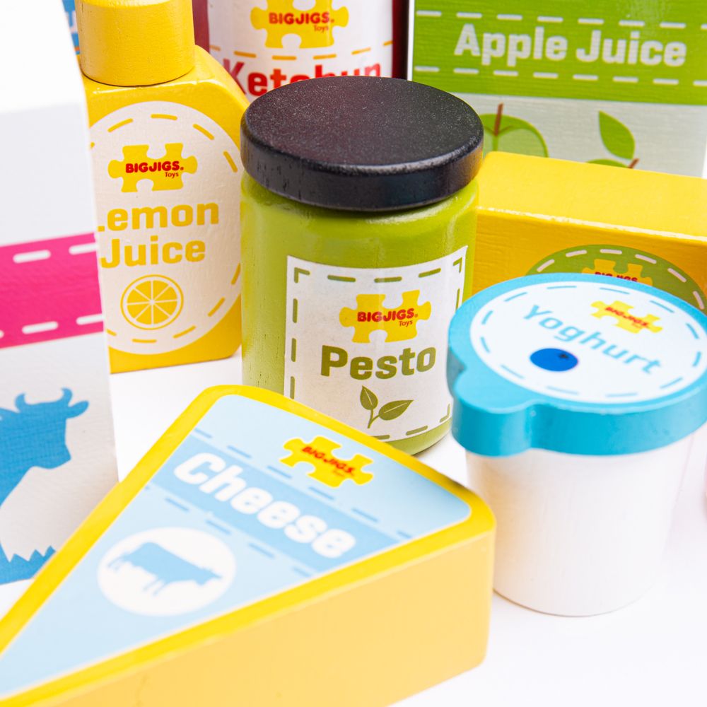 Bigjigs Toys Friss élelmiszer készlet - Image 6