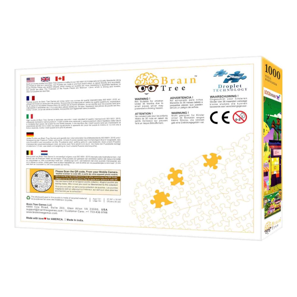 Brain Tree Puzzle Zárás után 1000 darabos - Image 6