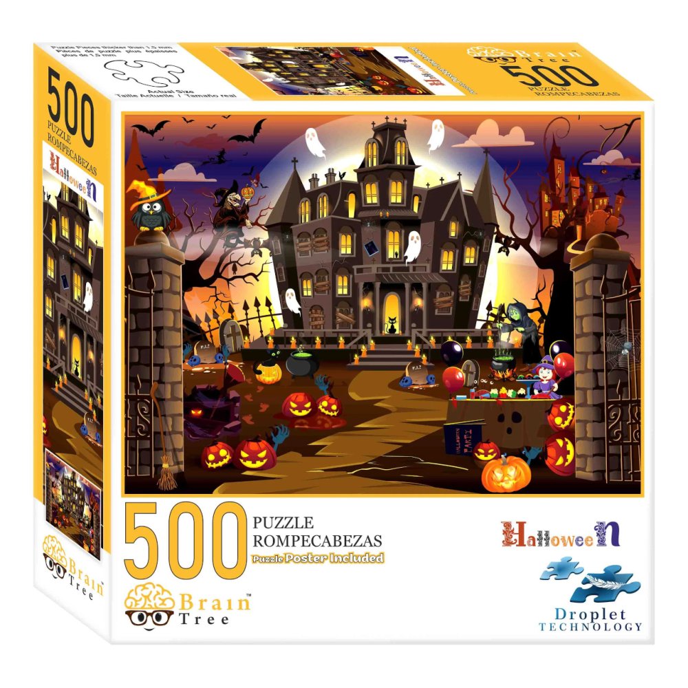 Brain Tree Puzzle Halloween 500 elementów