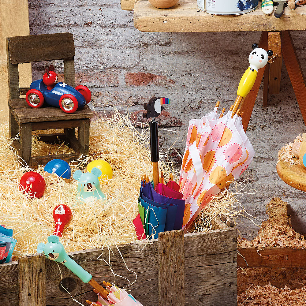 Vilac Regenschirm Tukan – Bild 3