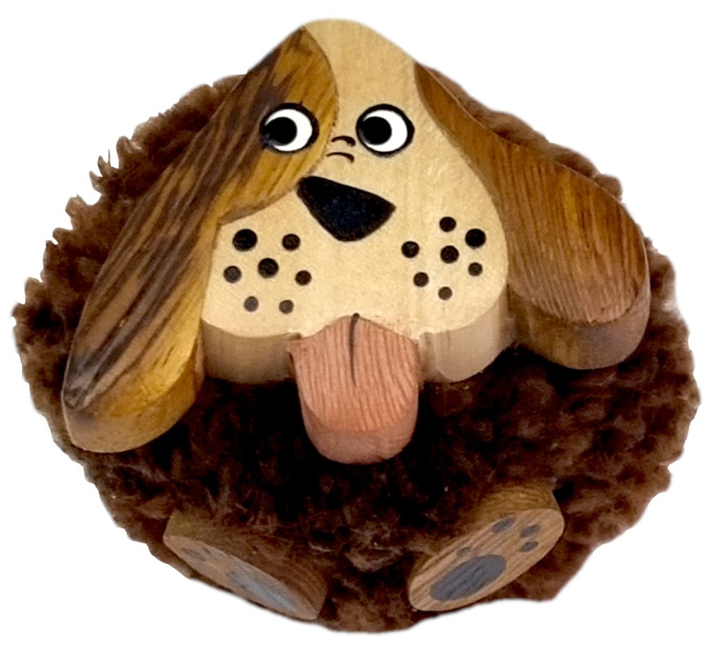 2Kids Toys Imán de madera grande pompón Perro