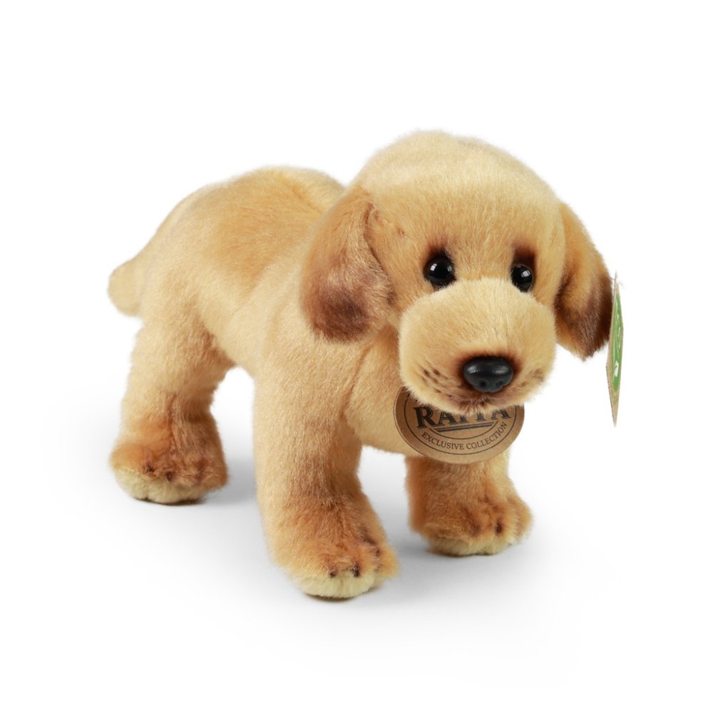 Rappa Labrador di peluche in piedi 20 cm ECO-FRIENDLY - immagine 4