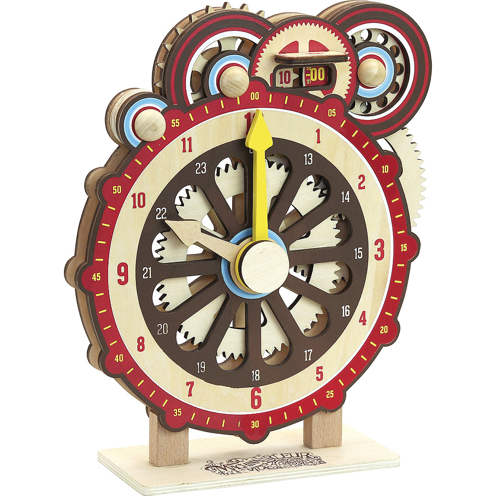 Vilac Reloj didáctico de madera - Imagen 3