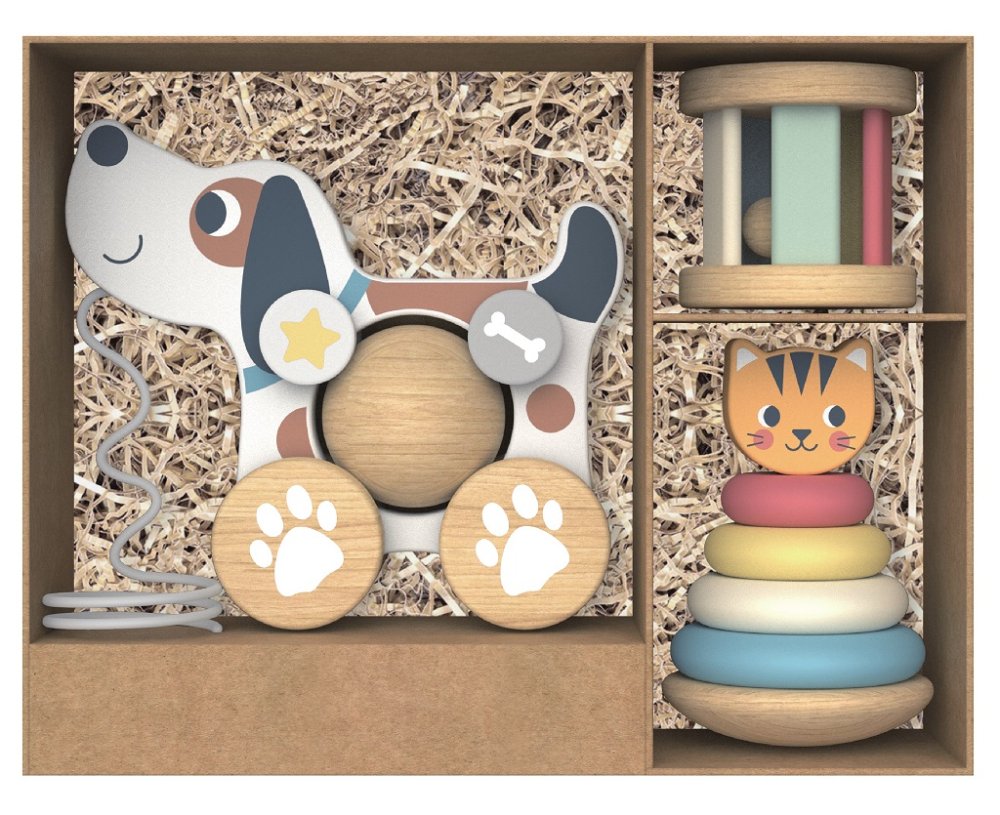 2Kids Toys Zestaw prezentowy dla najmłodszych 3 w 1