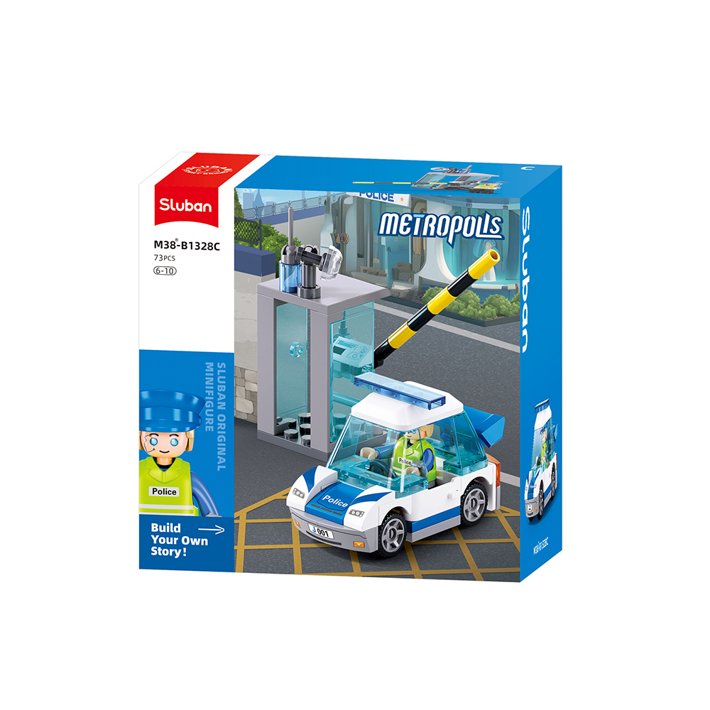 Sluban Metropolis M38-B1328C Policejní vůz