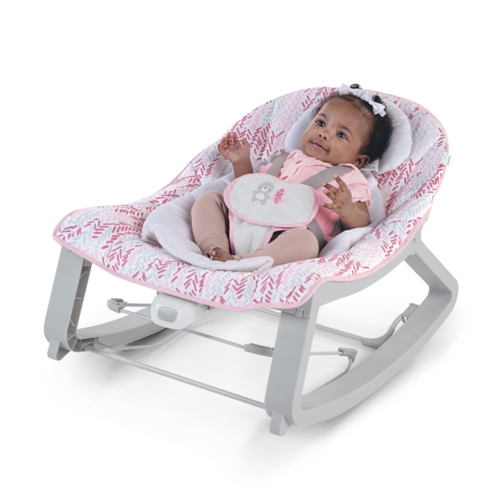 INGENUITY Hamaca vibradora 3 en 1 Keep Cozy Lily 0m+, hasta 18kg - Imagen 3