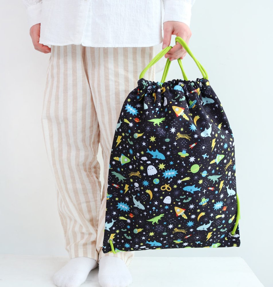 A Little Lovely Company - Bolsa de deporte infantil - Espacio - Imagen 6