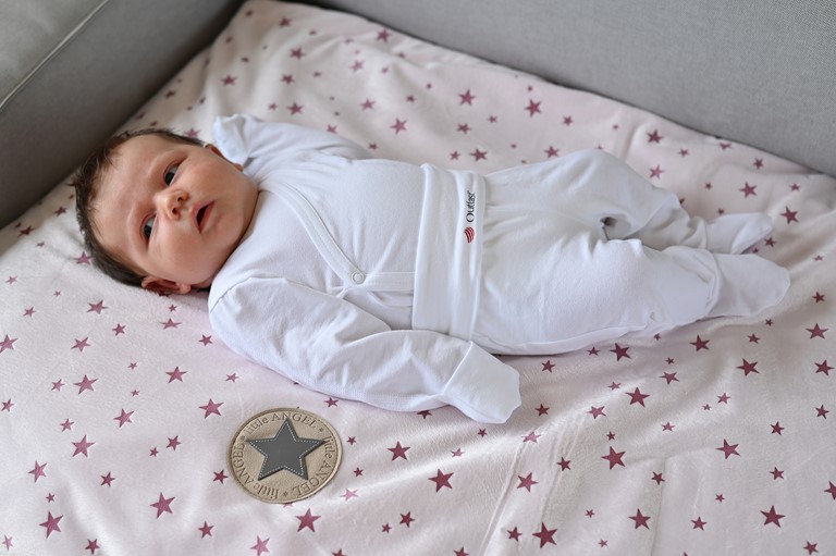 Body incrociato con guanti antigraffio Outlast® - bianco 68 - immagine 3