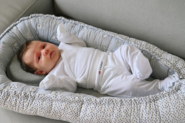 Body incrociato con guanti antigraffio Outlast® - bianco 68 - immagine 4