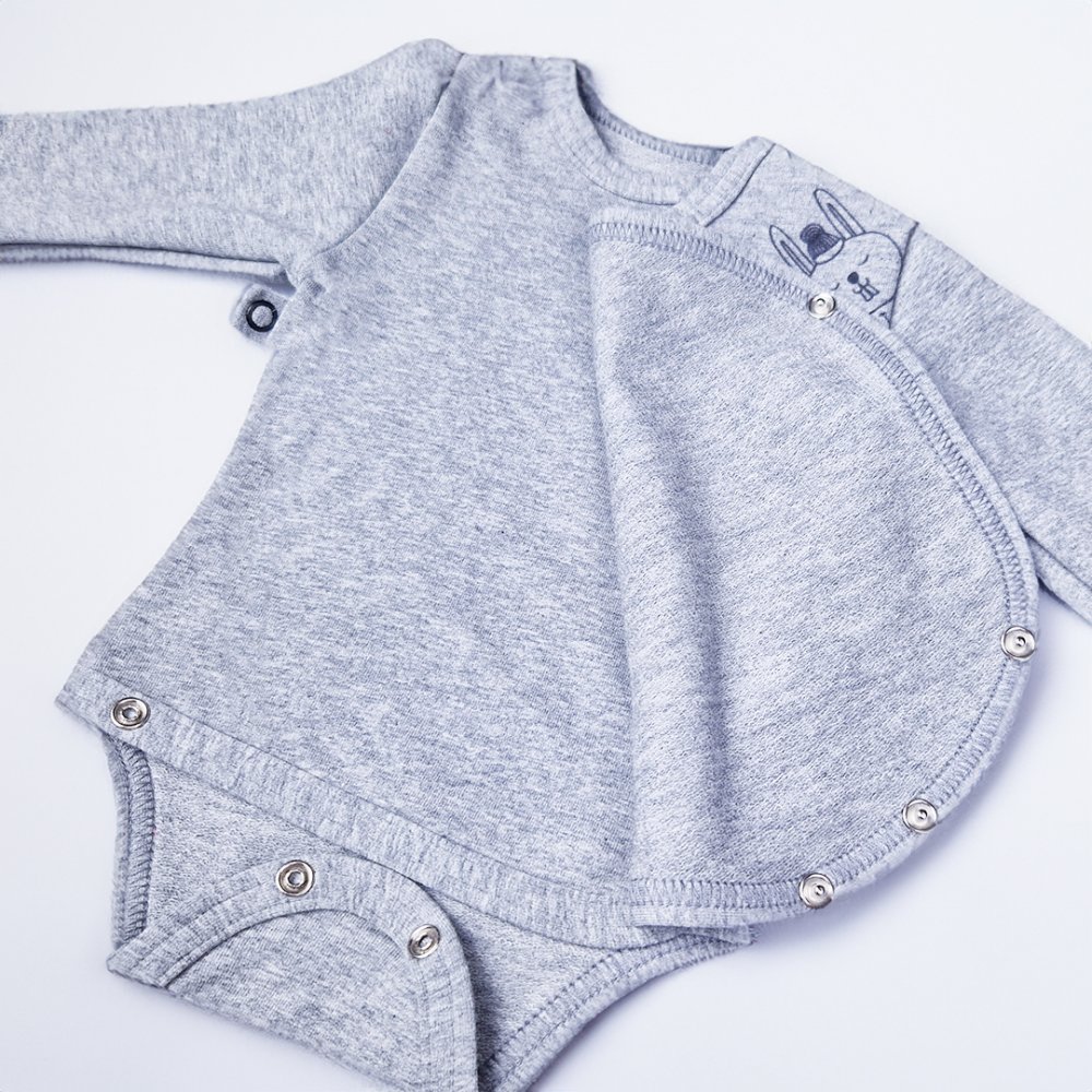 Ensemble naissance smyk Outlast® - chiné gris/animaux 56 – Image 7