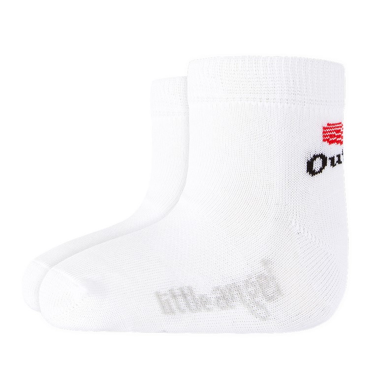 Chaussettes basses enfant Outlast® - blanc 30-34 | 20-22 cm