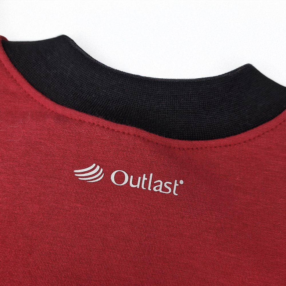 Mikina REFLEX smyk zippée Outlast® - scarlet 92 – Image 3