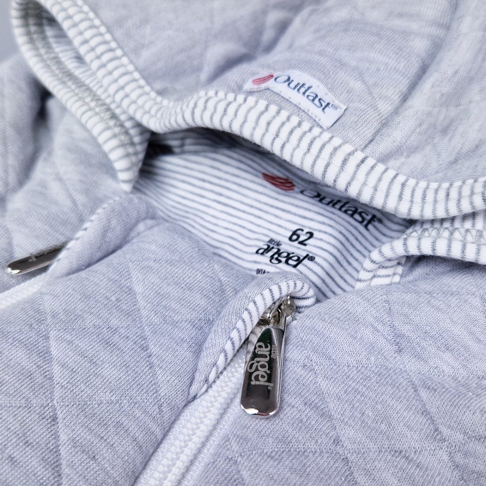 Tutina foderata Outlast® - grigio mélange chiaro 68 - immagine 3