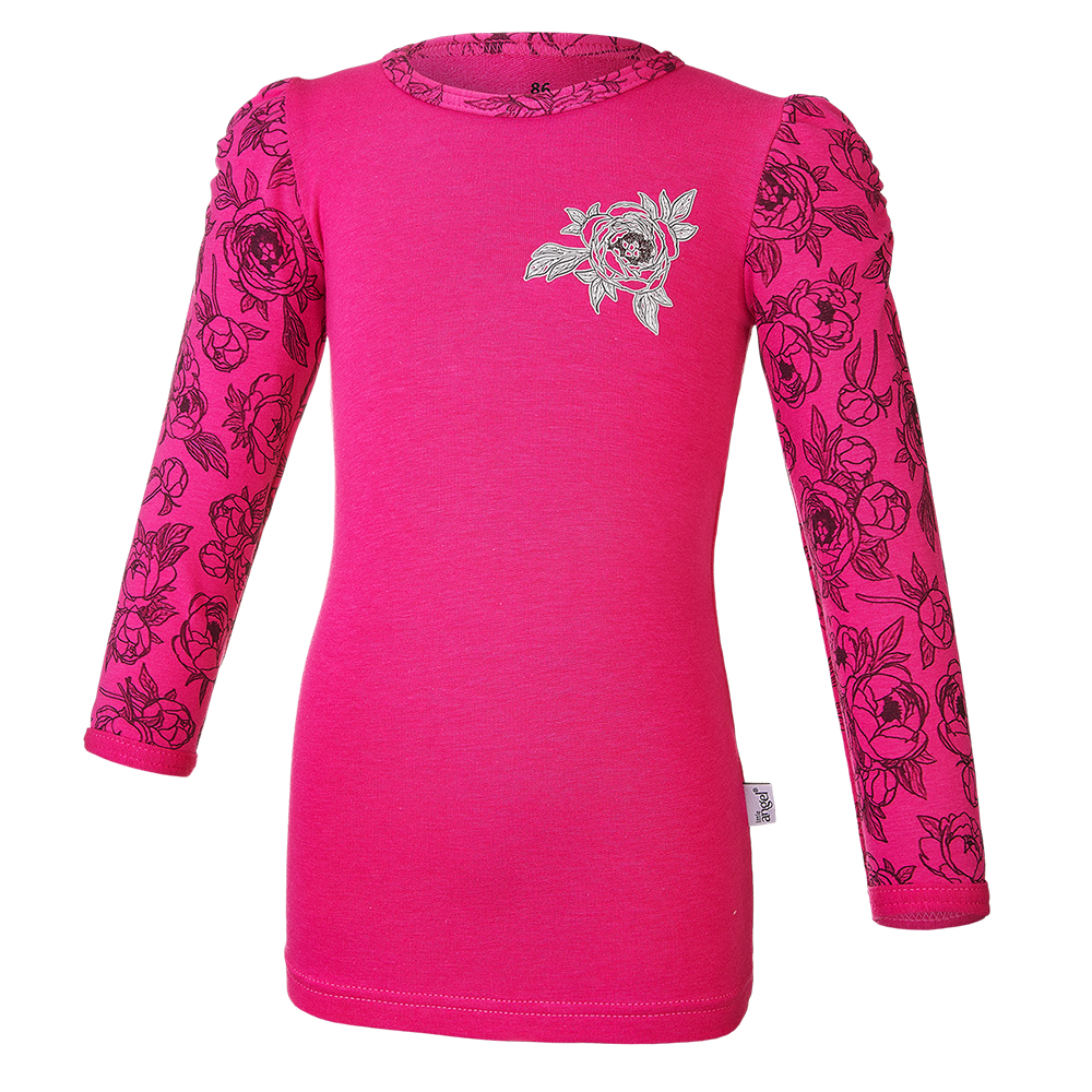Mädchen T-Shirt DR SLIP PRINT Outlast® - Rosa 122