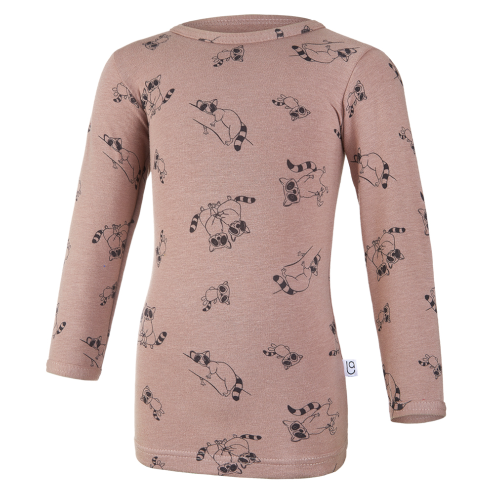 T-shirt smyk DR TISK Outlast® - raton laveur noisette 104