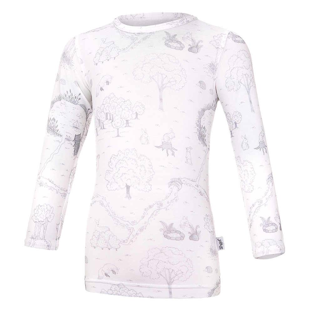 T-shirt fin DR TISK Outlast® - prairie blanche 86