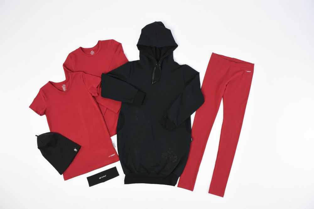 KR vékony Outlast® póló - scarlet 134 - Image 5