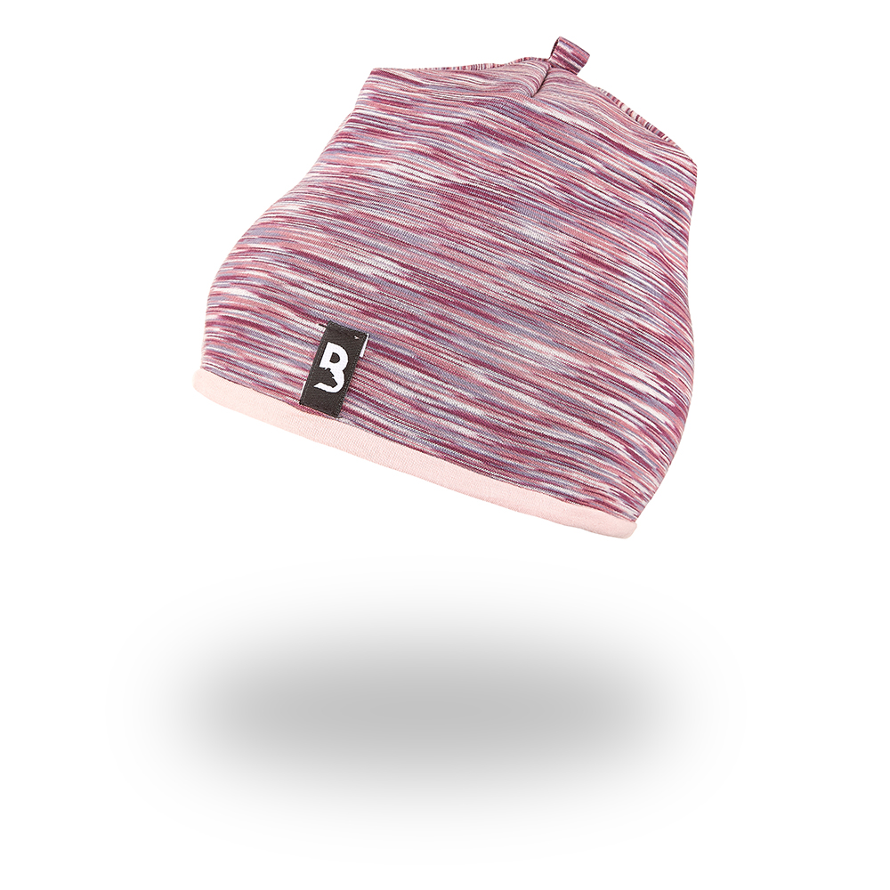Outlast® béléssel ellátott sapka - bordó melír/világos púder 6 | 54-57 cm