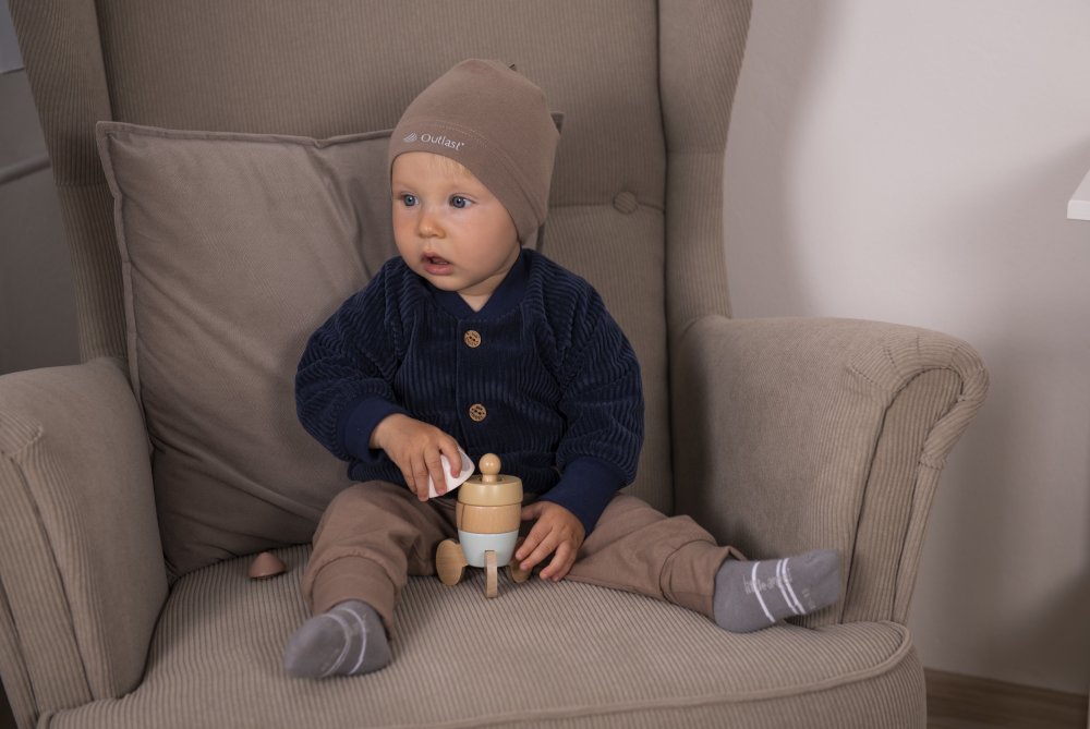 Gorro holgado elástico Outlast ® - color avellana 3 | 42-44 cm - Imagen 5