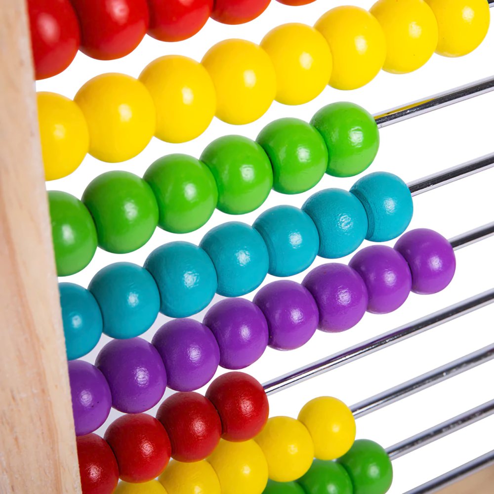 Bigjigs Toys Dřevěné počítadlo (obrázek 3)
