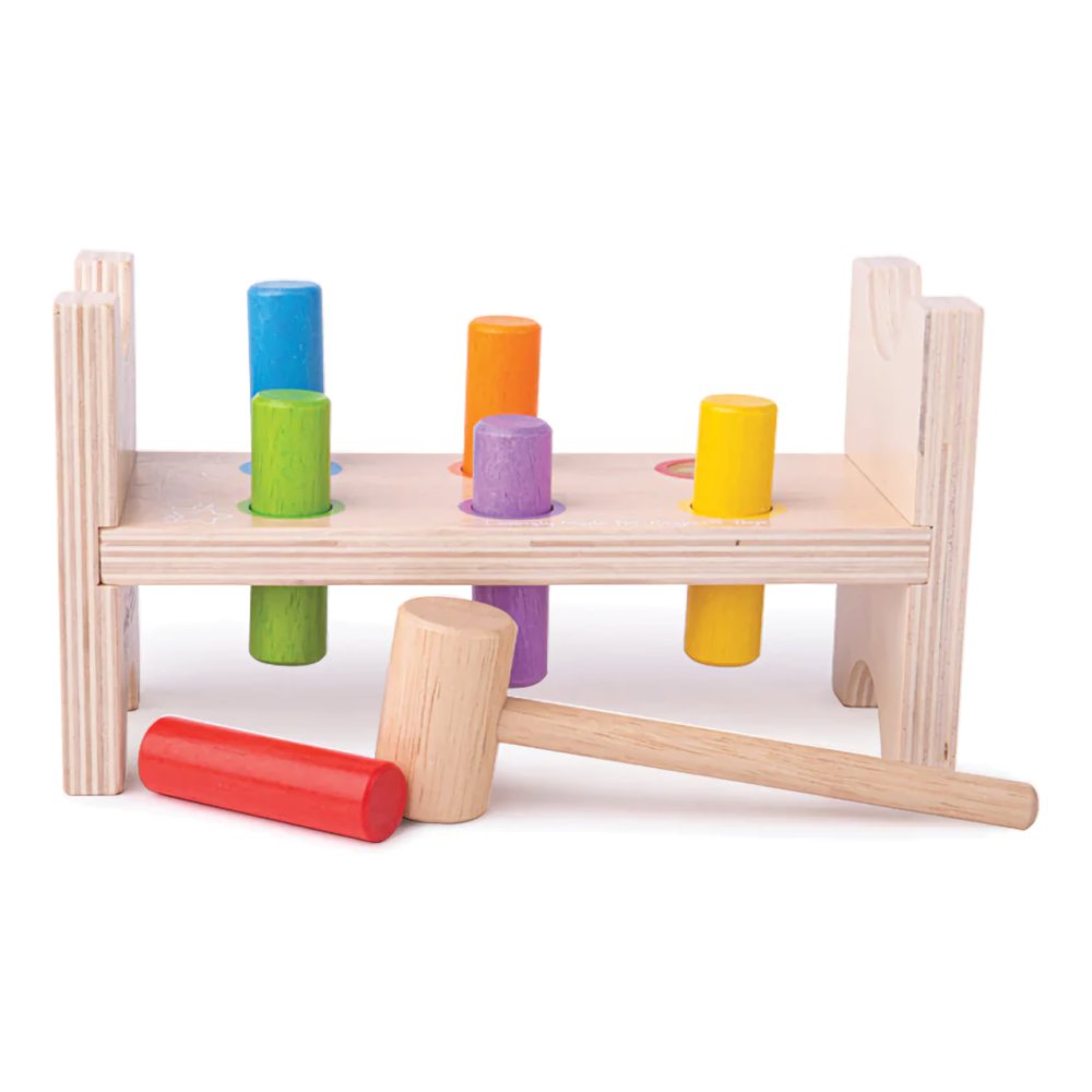 Bigjigs Baby Dřevěná zatloukačka (obrázek 3)