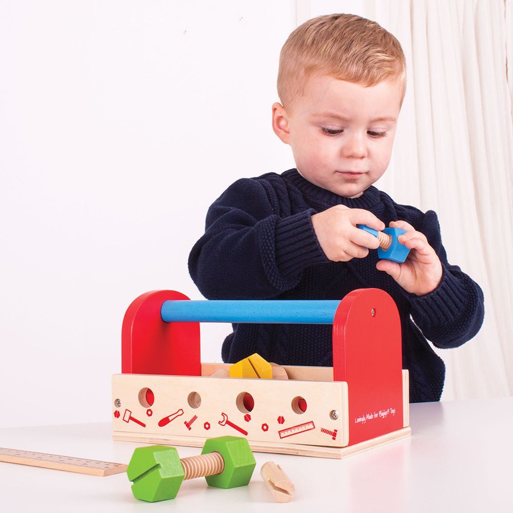 Bigjigs Toys Moje nářadí v přepravce (obrázek 4)