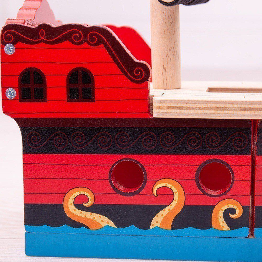 Bigjigs Rail Pirátská galéra (obrázek 3)