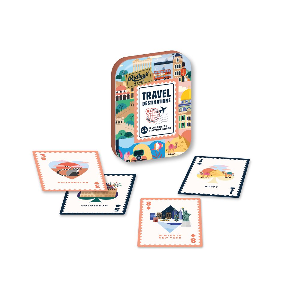 Ridley's Games Hrací karty Turistické destinace (obrázek 3)