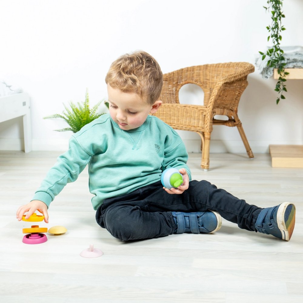 Bigjigs Toys Stohovací jablko a hruška (obrázek 6)