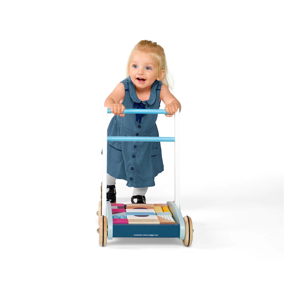 Bigjigs Baby Dřevěné chodítko (obrázek 4)