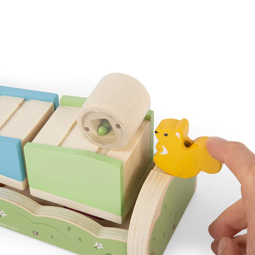 Bigjigs Toys Motorická rampa s veverkou (obrázek 6)