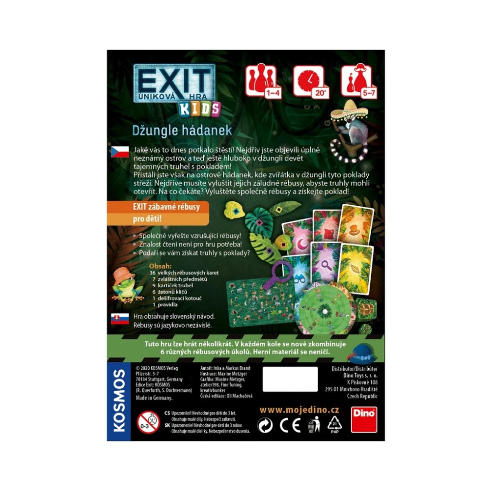 Dino Exit úniková hra pro děti: Džungle hádanek (obrázek 3)