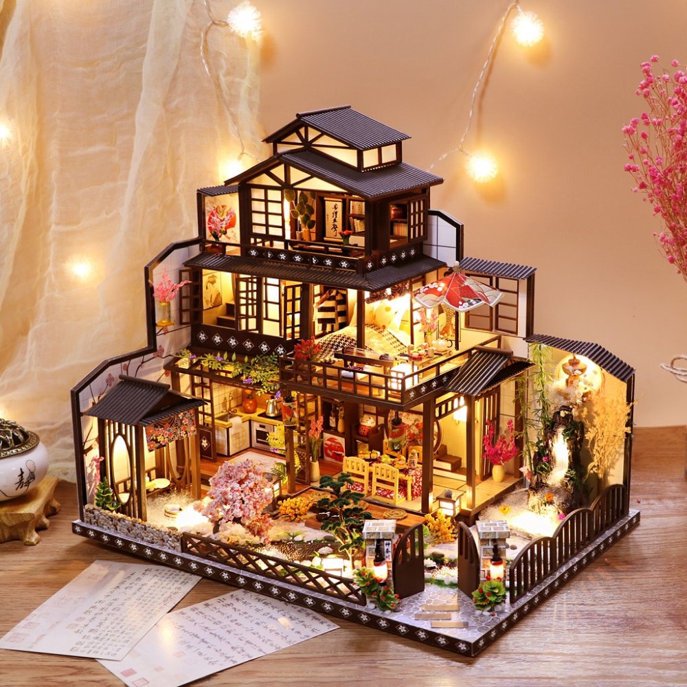 2Kids Toys Miniatura domečku Honosná sakurová vila (obrázek 4)
