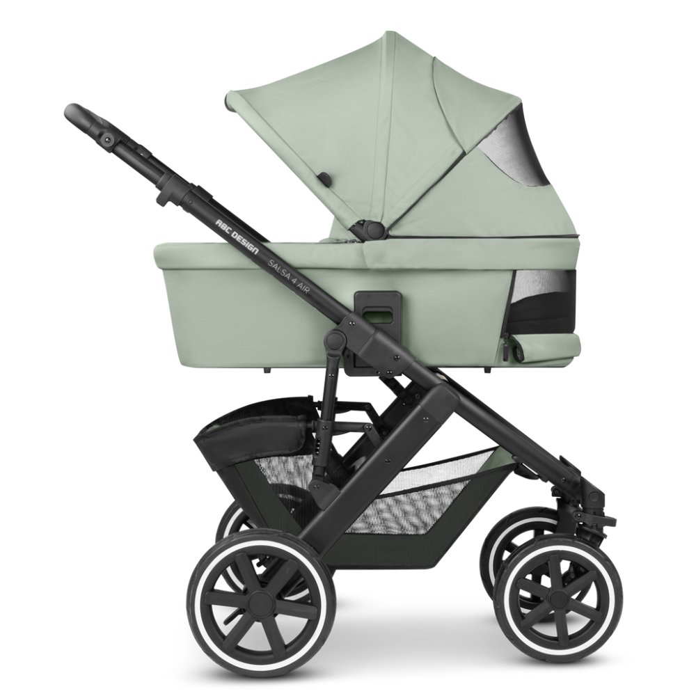 ABC DESIGN Salsa 4 Air Pine 2024 Kombinierter Kinderwagen + Kostenloser Autositzadapter