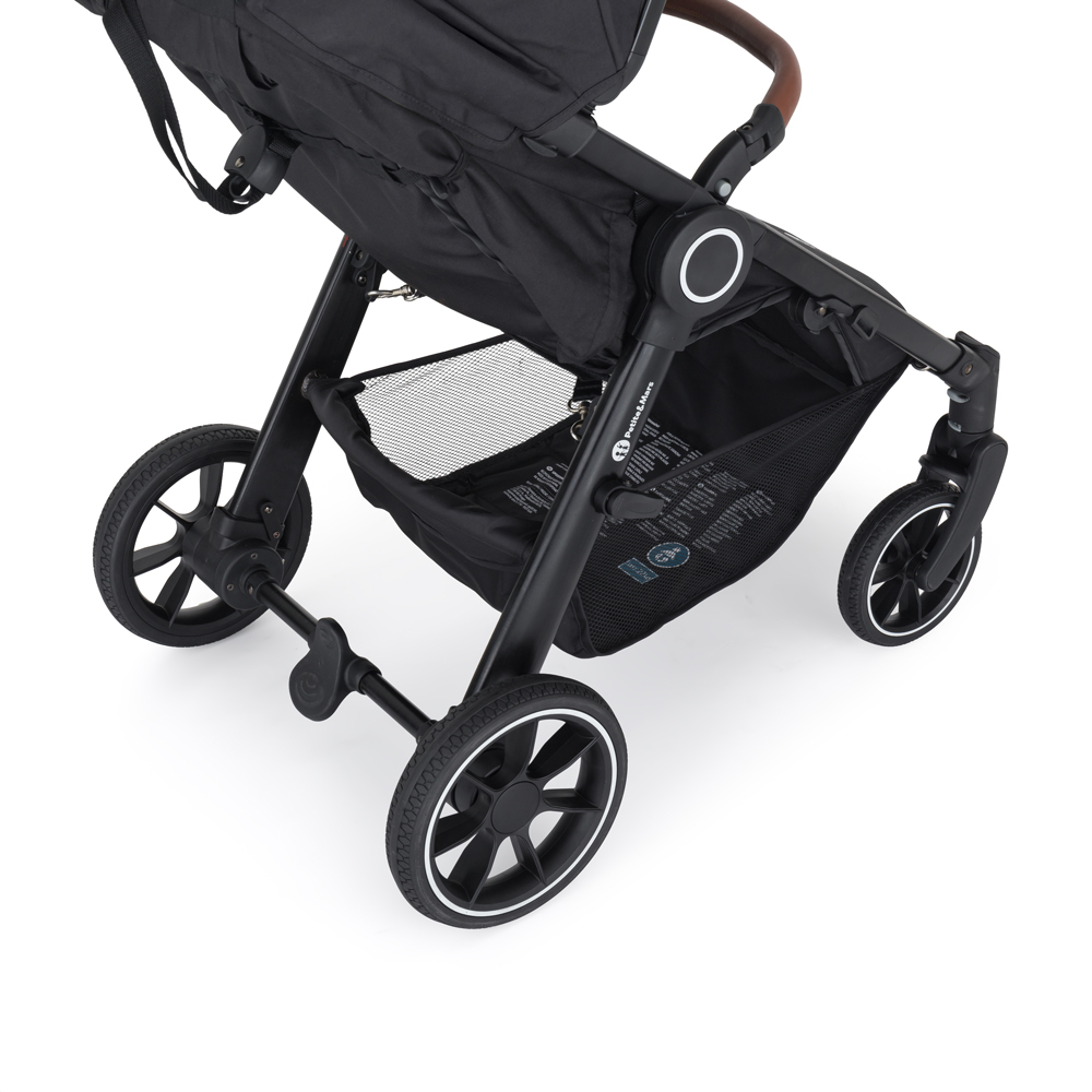 PETITE&MARS Barnvagn Street+ RWS Ek Perfekt Svart 2