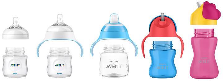 Philips AVENT Mug Avec Paille Flexible 200 Ml Garçon