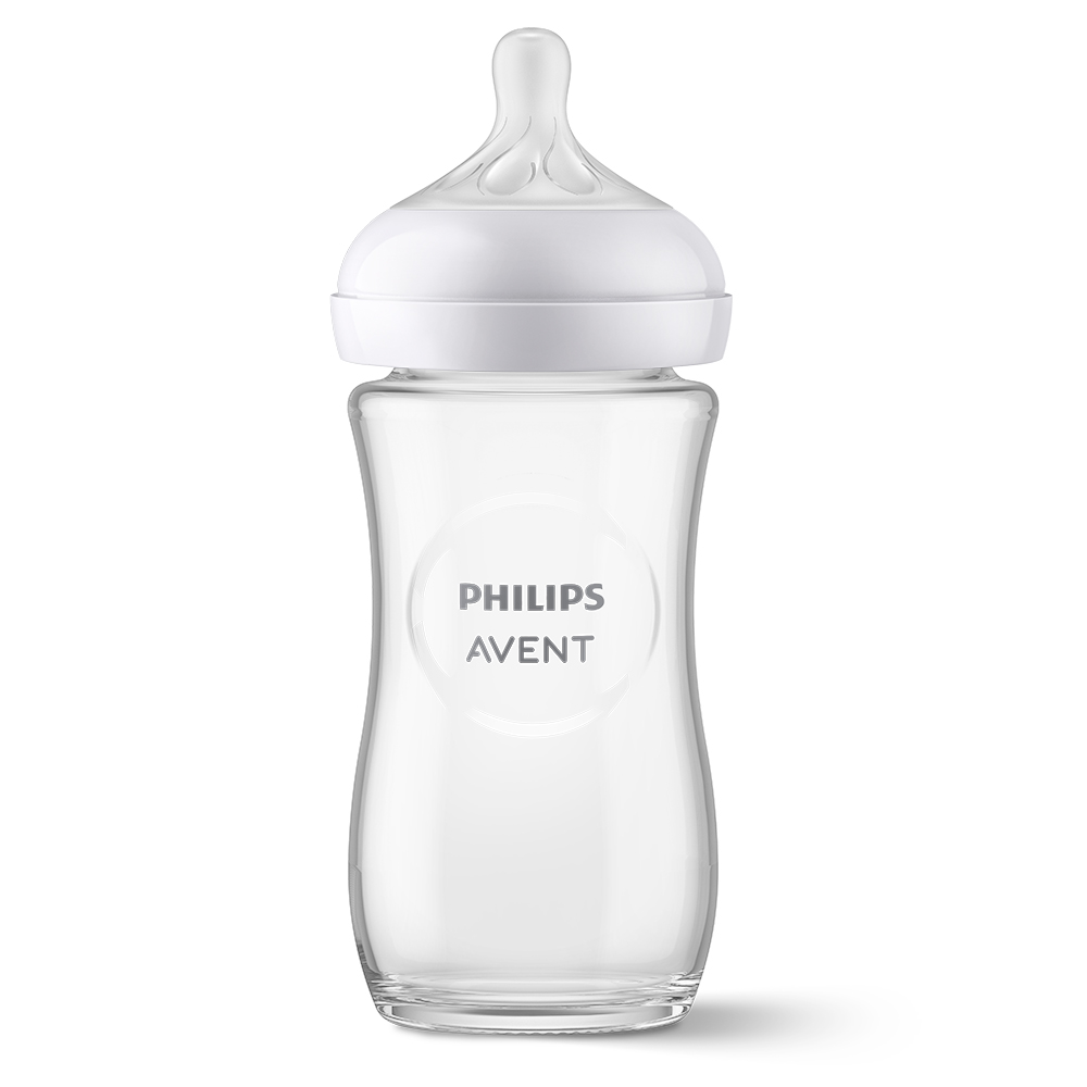 Philips AVENT Láhev Natural Response Skleněná 240 Ml, 1m+