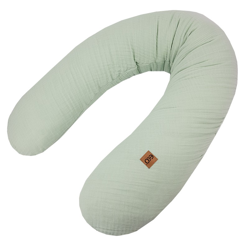 EKO Stillkissen Musselin Mint 180 Cm