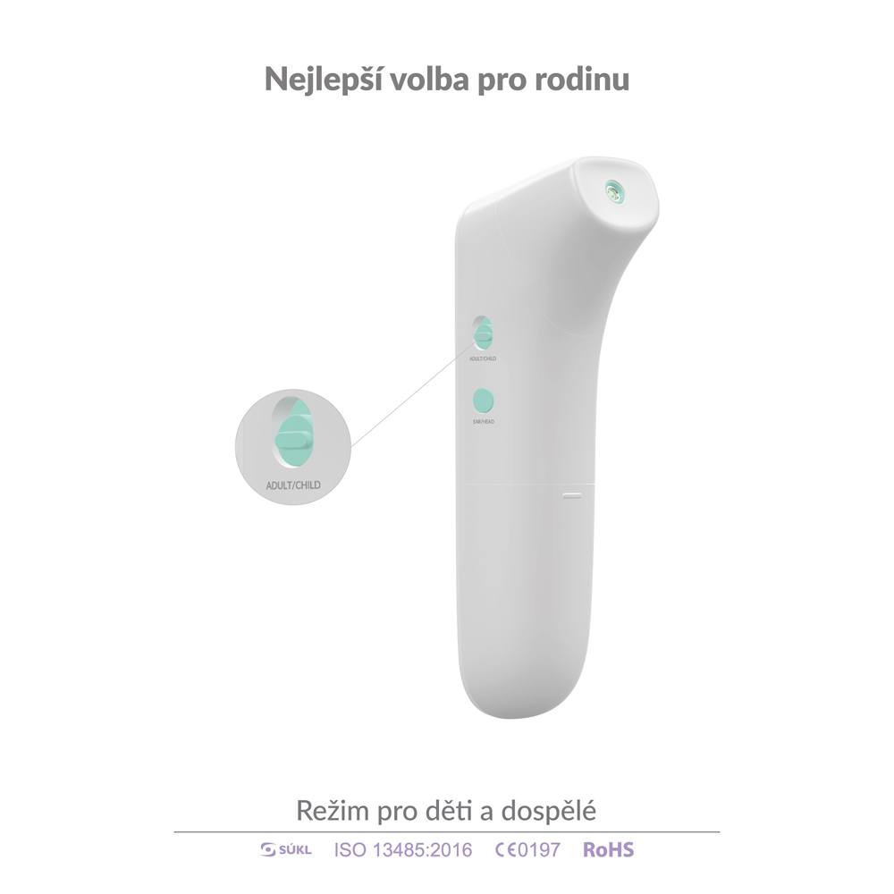 TRUELIFE Berührungsloses Thermometer Care Q10 BT