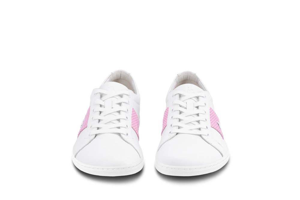 Barefoot Sneakers Be Lenka Elite - Wit & Roze 36 Pink