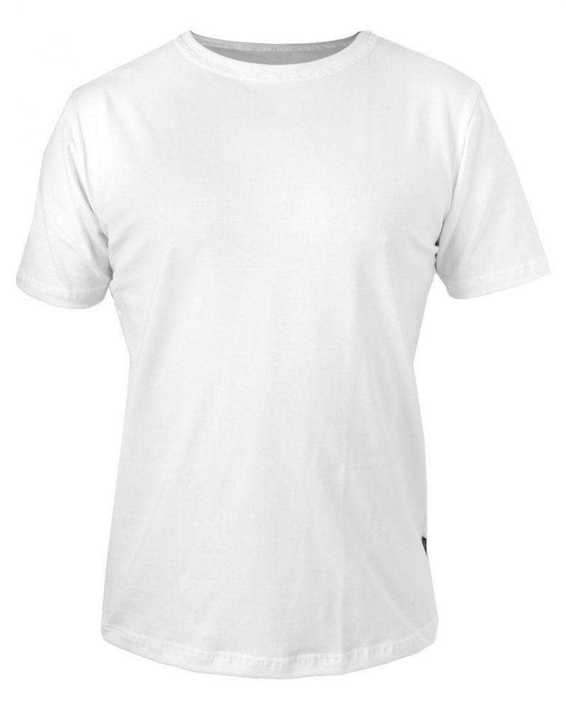 T-shirt hommes Marek, manches courtes, blanc L – Image 3